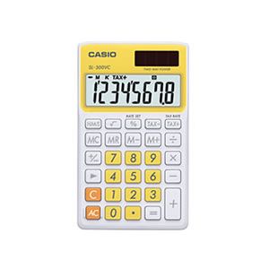 CASIO SL-300VC-YW CEP T�P� HESAP MAK�NES�