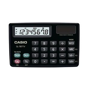 CASIO SL-787TV-BK CEP HESAP MAK�NES�