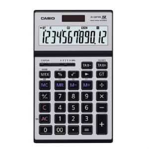 CASIO JS-120TVS-SR MASA�ST� HESAP MAK�NES�