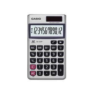 CASIO SX-320P CEP T�P� HESAP MAK�NES�