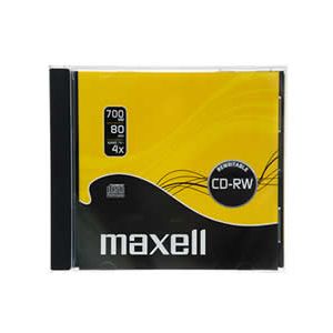 MAXELL CD-RW 12X 10MM KUTULU TEKL� - 626001.02.TW