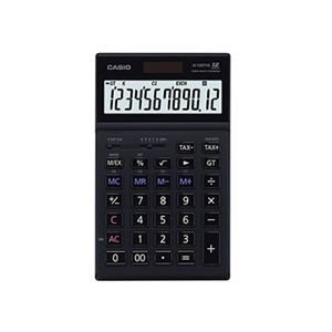 CASIO JS-120TVS-BK MASA�ST� HESAP MAK�NES�