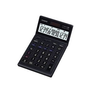 CASIO JS-140TVS-BK MASA�ST� HESAP MAK�NES�