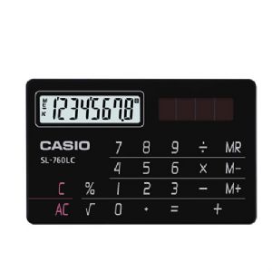 CASIO SL-760LC-BK CEP T�P� HESAP MAK�NES�