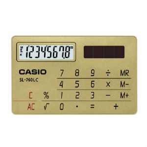 CASIO SL-760LC-GD  CEP T�P� HESAP MAK�NES�