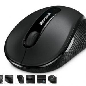 MICROSOFT D5D-00004 BLUE TRACK KABLOSUZ NANO USB S�YAH MOUSE