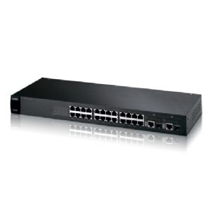 ZYXEL ES1100-24G 24 PORT 10/100+2XDUAL SFP PORT Y�NET�LEMEZ SWITCH