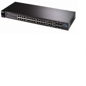 ZYXEL GS2200-24 24 PORT 100/1000 + 4xDUAL SFP L2 Y�NET�LEB�L�R SWITCH