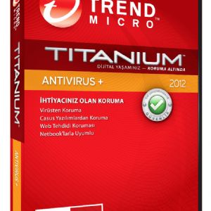 TRENDMICRO TITANIUM ANT�V�R�S 2012 1 KULLANICI