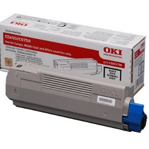 OKI C5650-5750-BK S�YAH TONER 8K