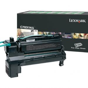 LEXMARK C792X1KG S�YAH TONER 20.000 SAYFA