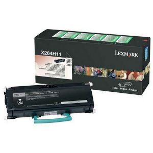 LEXMARK X264H11G S�YAH TONER 9.000 SAYFA
