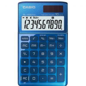 CASIO SL-1000TW-BU CEP T�P� HESAP MAK�NES�