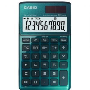 CASIO SL-1000TW-GN CEP T�P� HESAP MAK�NES�
