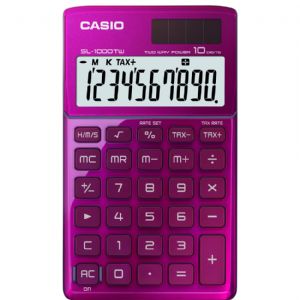 CASIO SL-1000TW-PK CEP T�P� HESAP MAK�NES�