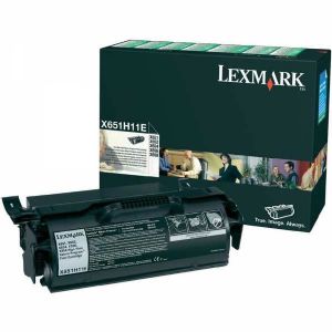 LEXMARK X651H11E S�YAH TONER 25.000 SAYFA