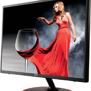 23.6 AOC E2461FWH LED 2MS S�YAH D-SUB + HDMI