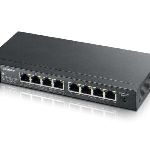 ZYXEL GS1100-8HP 8 PORT 4X10/100/1000+4XPOE PORT Y�NET�LEMEZ POE SWITCH