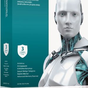 NOD32 ESET ANTIVIRUS T�RK�E 3 KULLANICI V7 - 1 YIL