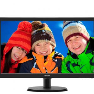 21.5 PHILIPS 223V5LSB2/62 LED 5MS S�YAH D-SUB
