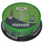 MAXELL DVD+RW 4.7GB 4X 25L� CAKEBOX - 275894.35.TW