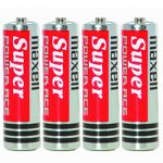 MAXELL R06 CNK KRBN KALEM PIL-4LU SHRNKx10PKX50LI