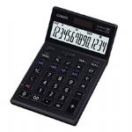 CASIO JS-140TVS-BK MASA�ST� HESAP MAK�NES�