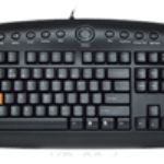A4 TECH KB-28G MULTIMEDYA Q PS/2 S�YAH KLAVYE