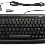 A4 TECH KL-5UP SLIM Q USB S�YAH KLAVYE