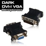 DARK DVI - VGA �EV�R�C� ADAPT�R DK-HD-ADVIXVGA