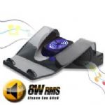 TX 8W HOPARL�RL� MAV� LED FANLI NOTEBOOK SO�UTUCU TX-AC-NBCS