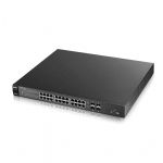 ZYXEL GS1910-24HP 24P 100/1000 + 4xDUALSFP L2 WEB Y�NET�LEB�L�R POE SWITCH