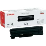 CANON CRG-728 S�YAH TONER 2.100 SAYFA  3500B002 (AA)