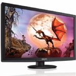 27 PHILIPS 273E3LSB/00 LED 3.5MS S�YAH D-SUB+DVI
