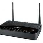ZYXEL P-660HNU-F1 ADSL2+ 4 PORT 300Mbps ADSL VE F�BER �NTERNET UYUMLU KABLOSUZ MODEM