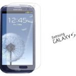 SAMSUNG GALAXY S3 KORUYUCU F�LM �N