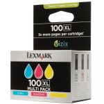 LEXMARK 14N0850 MAV�/KIRMIZI/SARI KARTU�