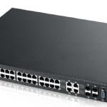 ZYXEL ES3500-24HP 24 PORT 10/100+4XDUAL SFP L2 Y�NET�LEB�L�R POE SWITCH