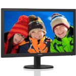 23 PHILIPS 233V5LAB/01 LED 5MS S�YAH D-SUB+DVI MM
