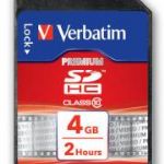 VERBATIM 43960 SDHC 4GB CLASS-10 SD KART